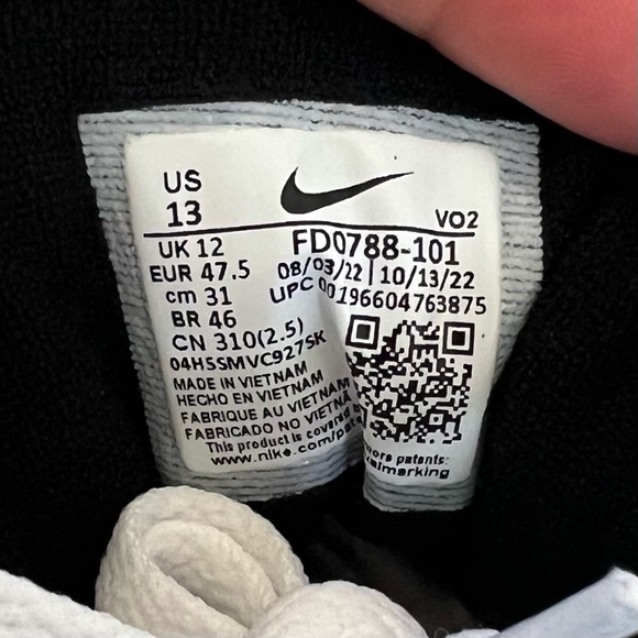 ✔️NIB✔️ NIKE Air Cross Trainer 3 Low Hot Lava - Picture 9 of 10